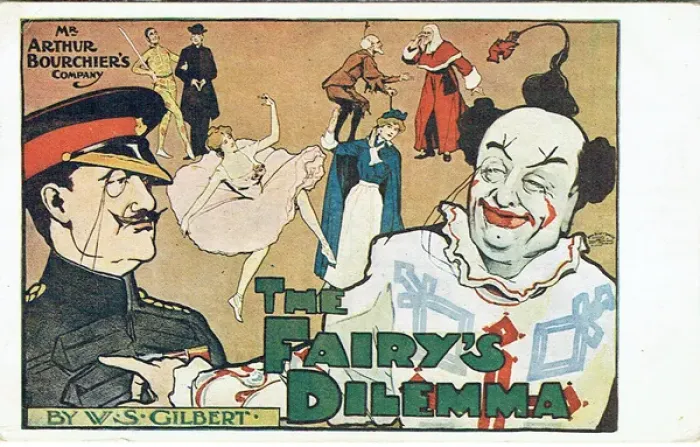 Framed Print : The Fairys Dilemma by W. S. Gilbert Framed Print : The Fairys Dilemma by W. S. Gilbert