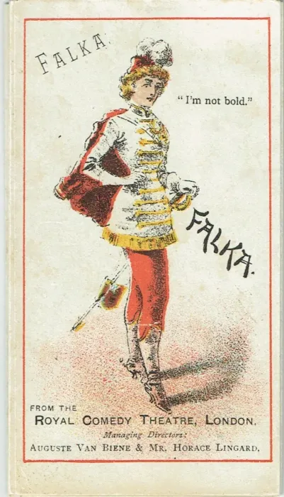 Framed Print : Falka by H. B. Farnie