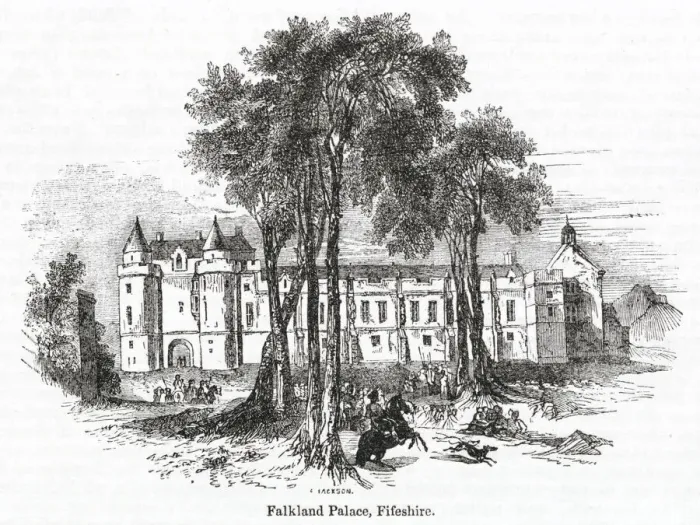Framed Print : Falkland Palace, Falkland, Fife, Scotland Framed Print : Falkland Palace, Falkland, Fife, Scotland