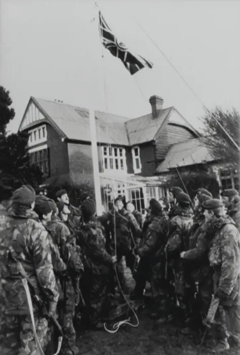 Framed Print : Falklands War - 1982 Framed Print : Falklands War - 1982