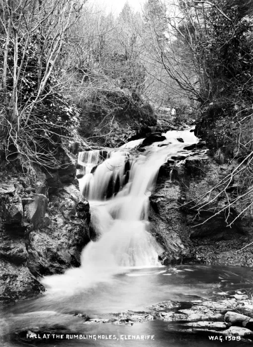 Framed Print : Fall at the Rumbling Holes, Glenariff Framed Print : Fall at the Rumbling Holes, Glenariff