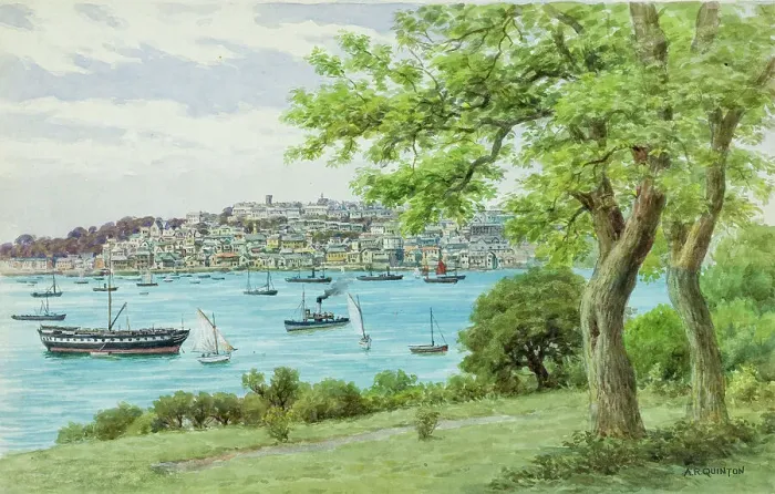 Framed Print : Falmouth, Cornwall Framed Print : Falmouth, Cornwall