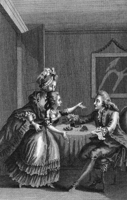 Framed Print : Family / All / France, C18 Framed Print : Family / All / France, C18