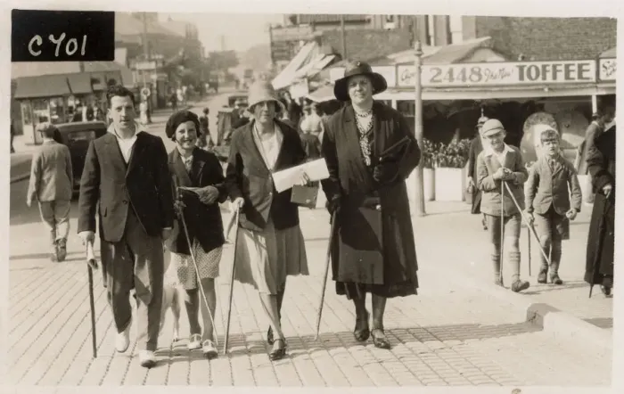 Framed Print : Family Group out for a seaside walk Framed Print : Family Group out for a seaside walk