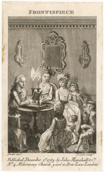 Framed Print : FAMILY / READING Framed Print : FAMILY / READING