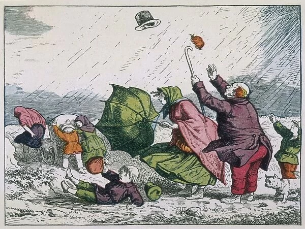 Family in Storm 1855