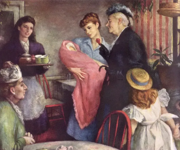 Framed Print : Family of Women Date: 1948 Framed Print : Family of Women Date: 1948