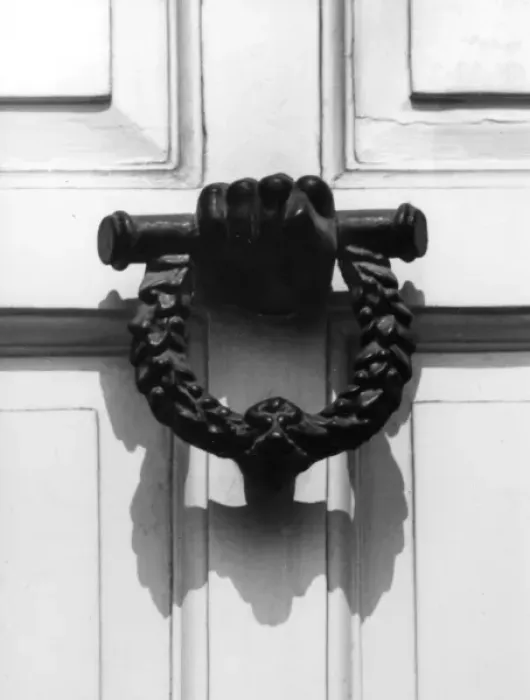 Framed Print : Famous Door Knocker Framed Print : Famous Door Knocker