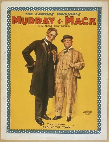 The famous originals Murray & Mack in a brand new comedy The