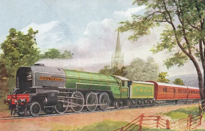 Framed Print : Famous Railway Trains Framed Print : Famous Railway Trains