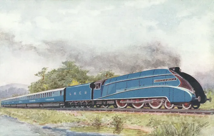 Framed Print : Famous Railway Trains Framed Print : Famous Railway Trains