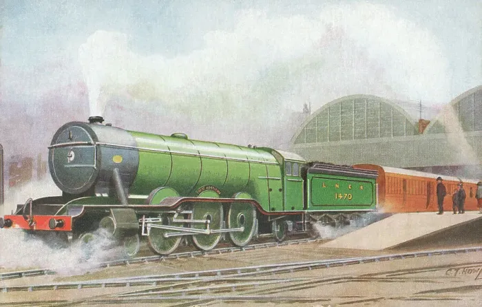 Framed Print : Famous Railway Trains Framed Print : Famous Railway Trains
