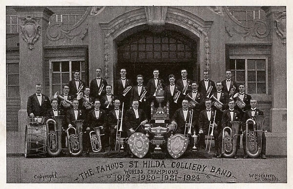 The famous St Hilda Colliery Band