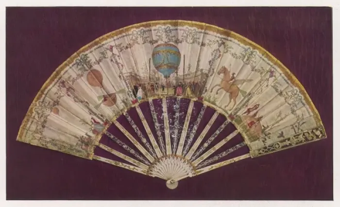 Framed Print : FAN / BALLOONS / 1785 Framed Print : FAN / BALLOONS / 1785