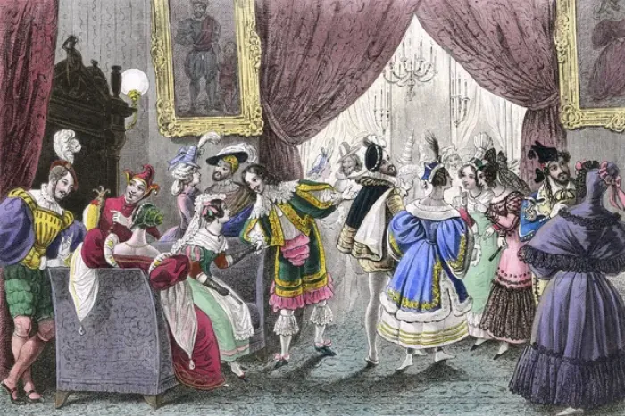 Framed Print : Fancy Dress / 1835 / Lante Framed Print : Fancy Dress / 1835 / Lante