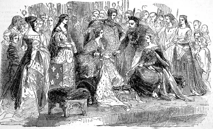 Framed Print : Fancy dress ball held by Queen Victoria in 1842 Framed Print : Fancy dress ball held by Queen Victoria in 1842