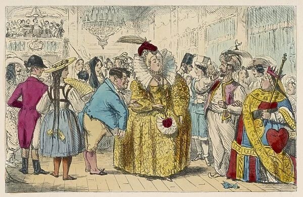 Fancy Dress Party, 1854