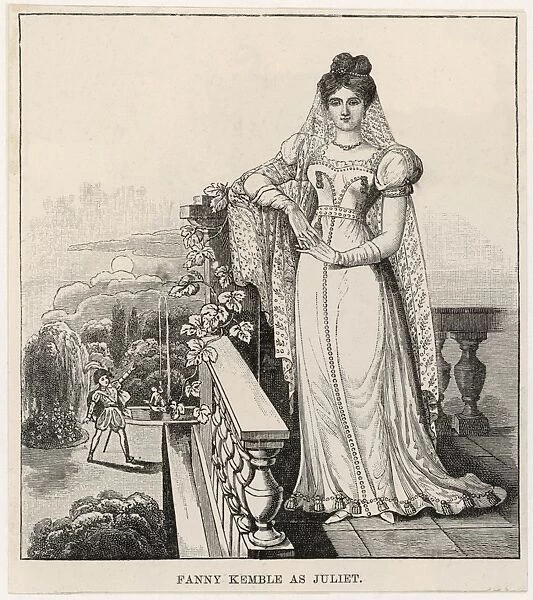 Fanny Kemble as Juliet