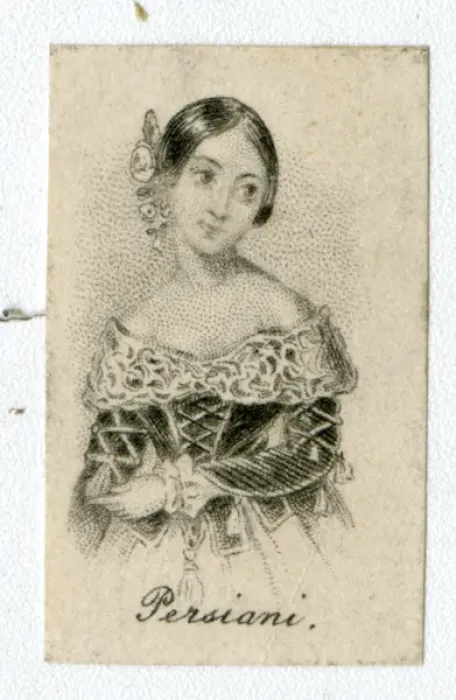 Framed Print : Fanny Persiani, Italian opera singer Framed Print : Fanny Persiani, Italian opera singer
