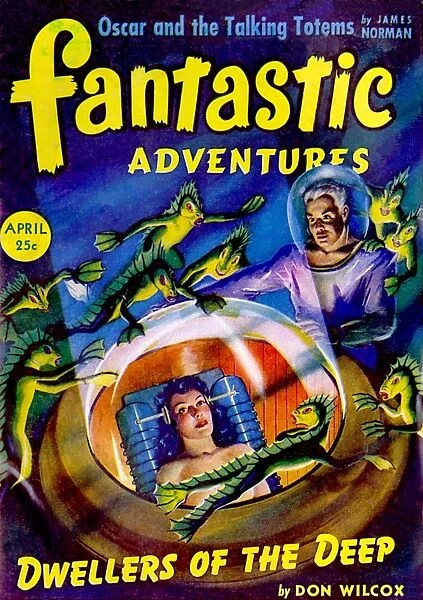 Fantastic Adventures - Dwellers of the Deep