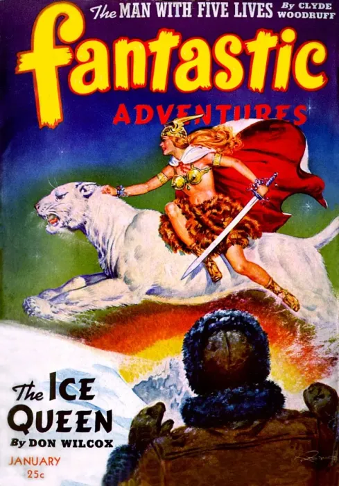 Framed Print : Fantastic Adventures - The Ice Queen Framed Print : Fantastic Adventures - The Ice Queen