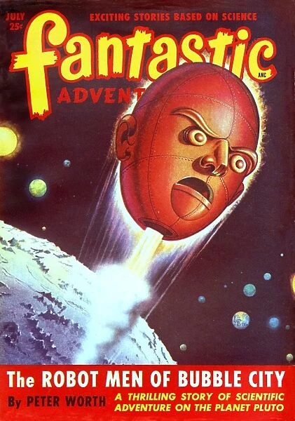 Fantastic Adventures - The Robot Men of Bubble City