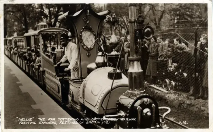 Framed Print : Far Tottering & Oystercreek Miniature Railway, Festival of B Framed Print : Far Tottering & Oystercreek Miniature Railway, Festival of B