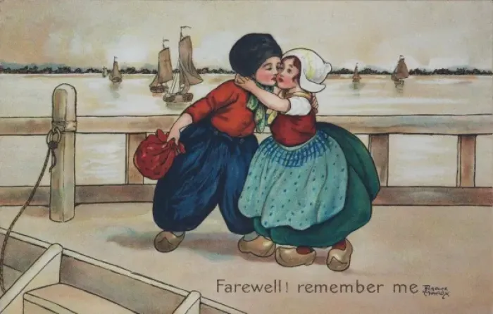 Framed Print : Farewell! remember me by Florence Hardy Framed Print : Farewell! remember me by Florence Hardy