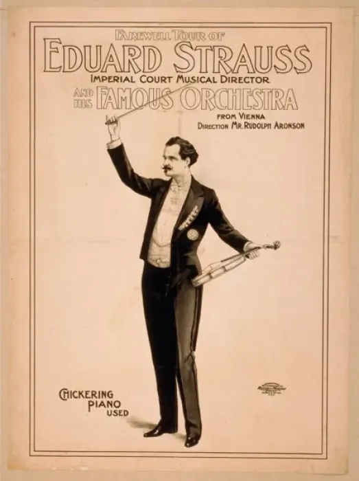 Framed Print : Farewell tour of Eduard Strauss, Imperial Court musical dire Framed Print : Farewell tour of Eduard Strauss, Imperial Court musical dire