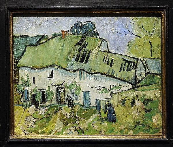 Farm Cottage, 1890, by Vincent van Gogh (1853-1890)
