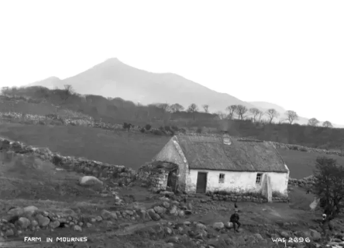 Framed Print : Farm in the Mournes Framed Print : Farm in the Mournes