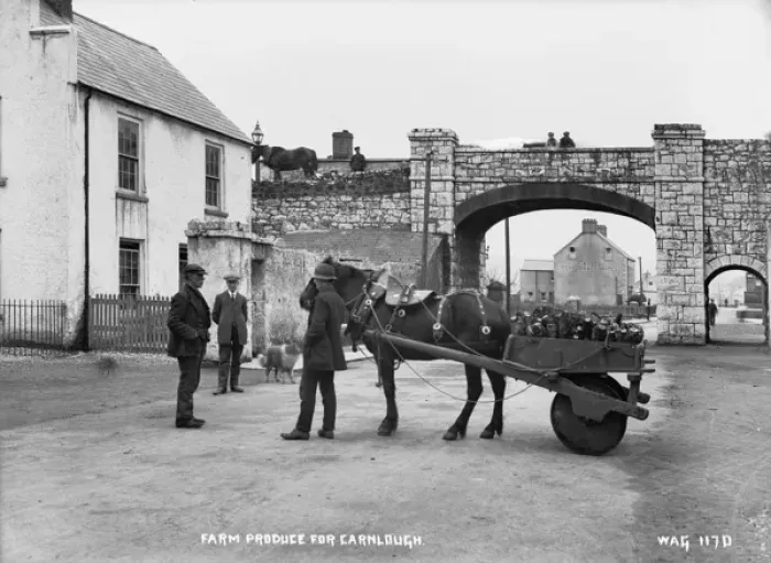 Framed Print : Farm Produce for Carnlough Framed Print : Farm Produce for Carnlough