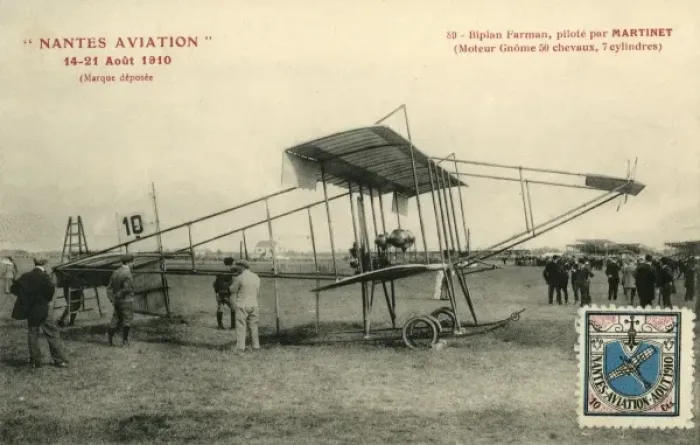 Framed Print : Farman Biplane Framed Print : Farman Biplane