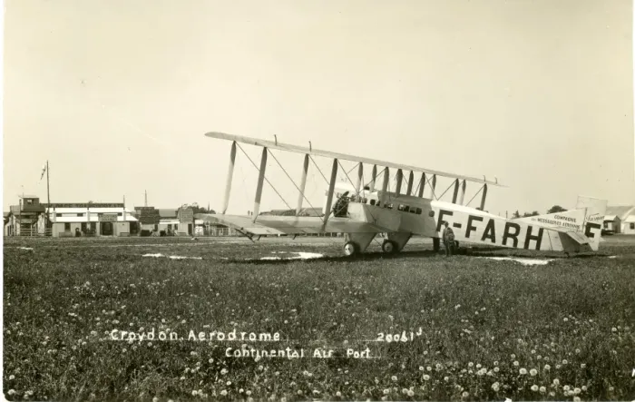 Framed Print : Farman F60 Goliath, F-FARH, of Compagnie des Messageries? Framed Print : Farman F60 Goliath, F-FARH, of Compagnie des Messageries?