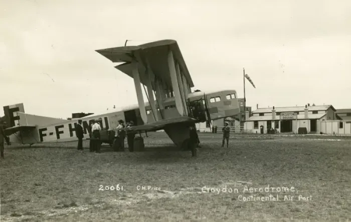 Framed Print : Farman F60 Goliath, F-FHMU, of Cie des Grands Expresses ? Framed Print : Farman F60 Goliath, F-FHMU, of Cie des Grands Expresses ?