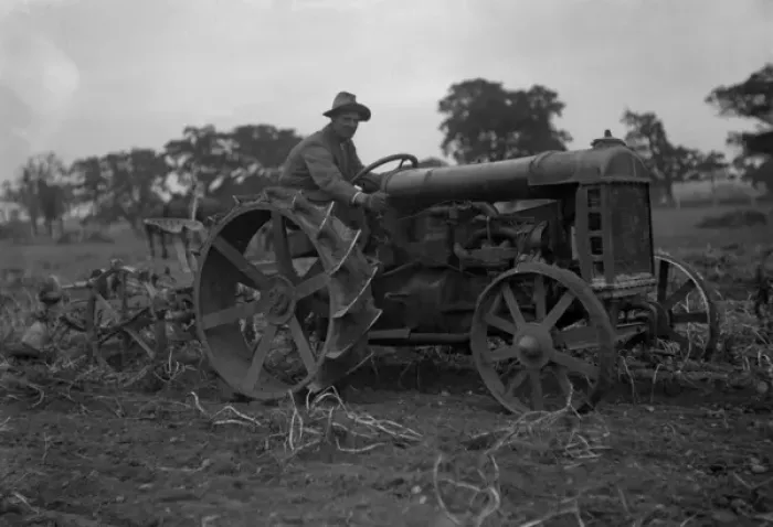 Framed Print : Farmer on his Tractor Framed Print : Farmer on his Tractor