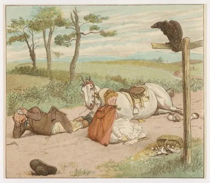 Framed Print : A Farmer Went Trotting Framed Print : A Farmer Went Trotting