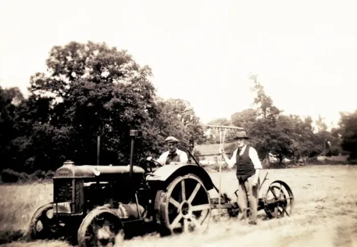 Framed Print : Farmers haymaking Framed Print : Farmers haymaking