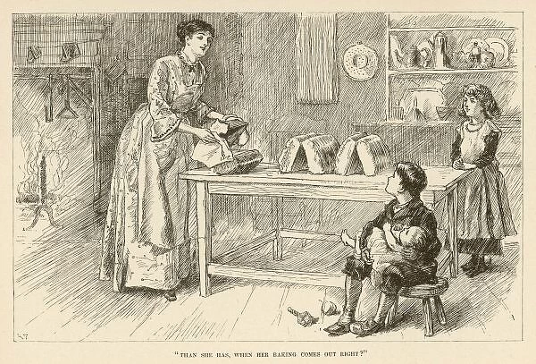 FARMERs WIFE BAKES 1881
