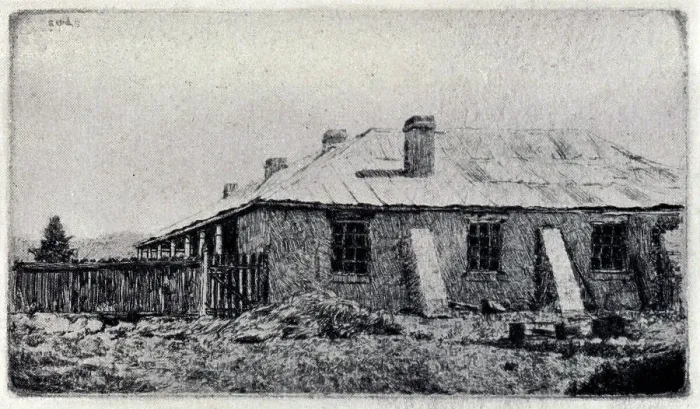 Framed Print : Farmhouse, Hartley Framed Print : Farmhouse, Hartley