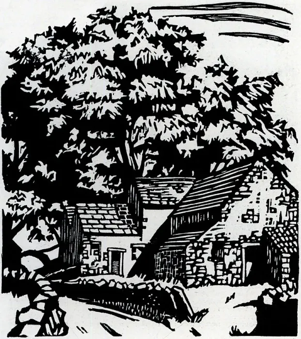 Framed Print : Farmhouse by the Road Framed Print : Farmhouse by the Road