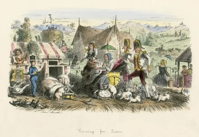 Framed Print : Farming for Ladies Framed Print : Farming for Ladies
