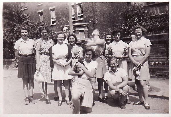 Farming Summer - group standing in street