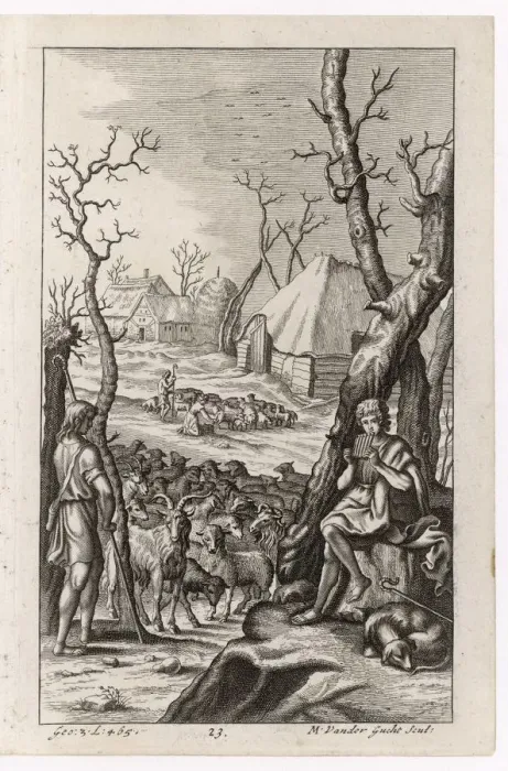 Framed Print : FARMING / WINTER / VIRGIL Framed Print : FARMING / WINTER / VIRGIL