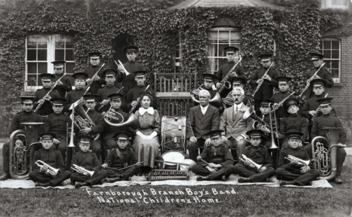 Framed Print : Farnborough National Childrens Home (NCH) Band Framed Print : Farnborough National Childrens Home (NCH) Band