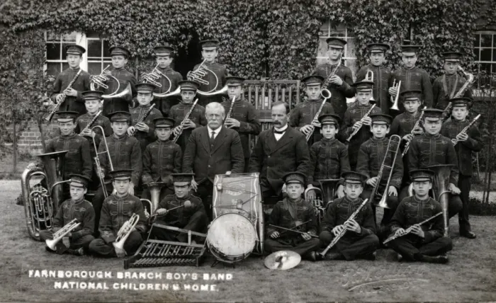 Framed Print : Farnborough National Childrens Home (NCH) Band Framed Print : Farnborough National Childrens Home (NCH) Band