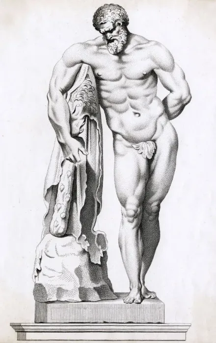 Framed Print : FARNESE HERCULES Framed Print : FARNESE HERCULES