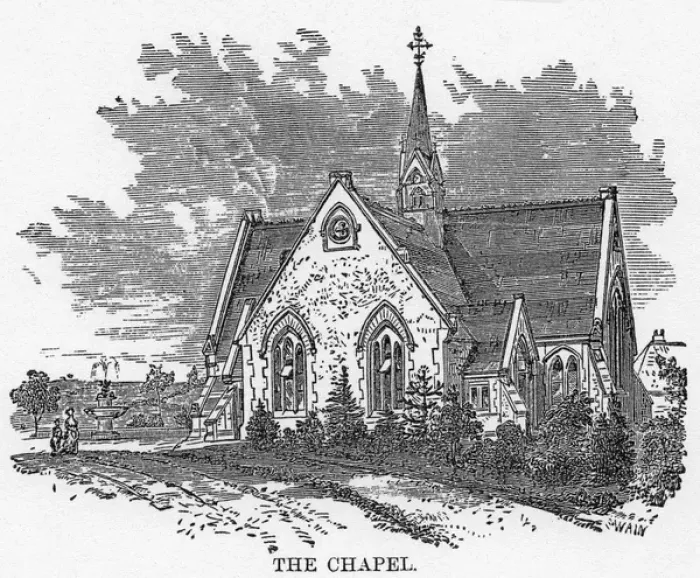 Framed Print : Farningham Home for Little Boys Chapel Framed Print : Farningham Home for Little Boys Chapel