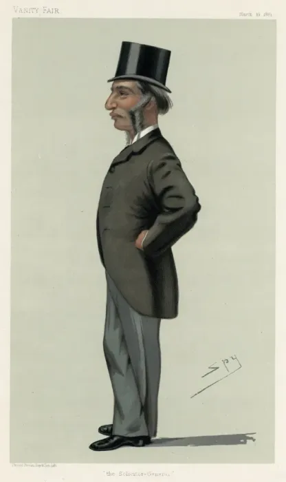 Framed Print : Farrer Herschell, Vanity Fair, Spy Framed Print : Farrer Herschell, Vanity Fair, Spy