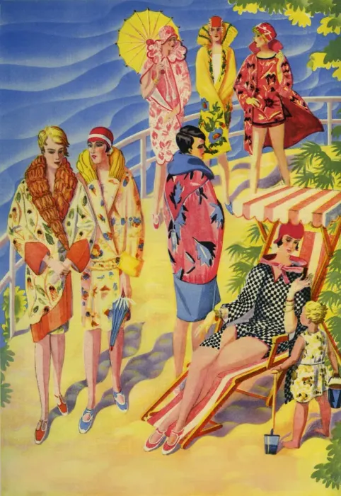 Framed Print : Fashion. Beachwear Framed Print : Fashion. Beachwear